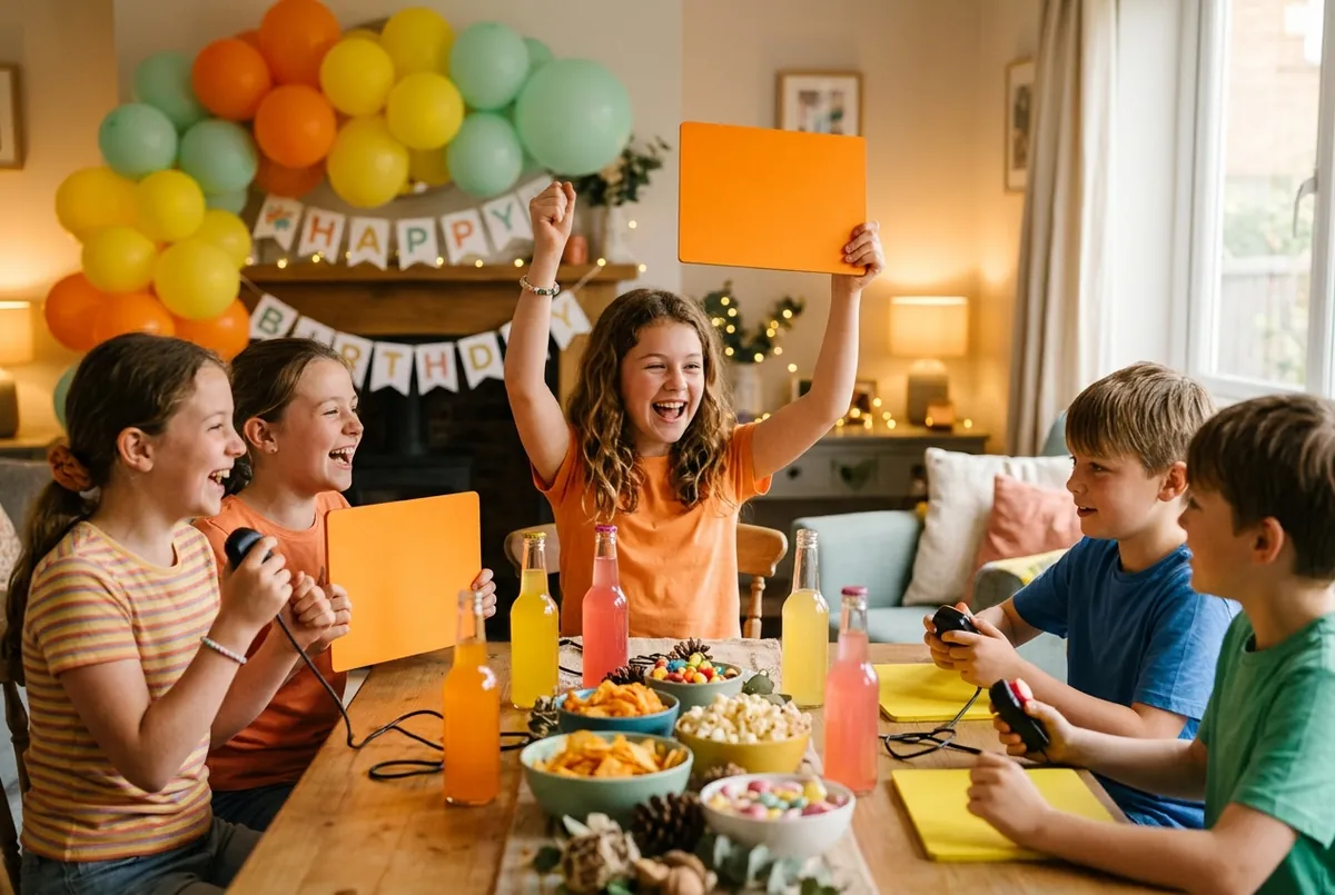 Anniversaire de 11 ans avec un quiz musical