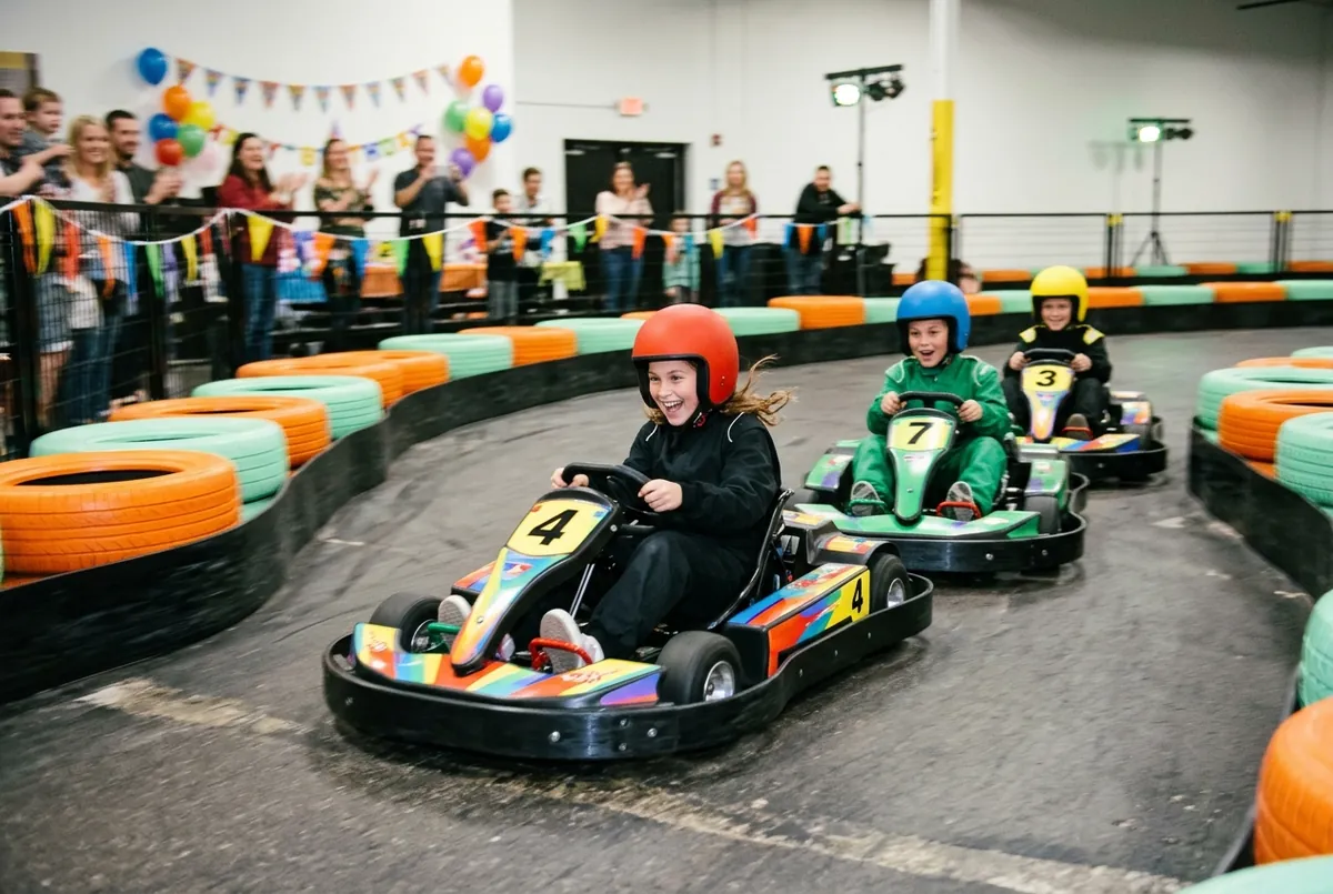Anniversaire de 12 ans au karting